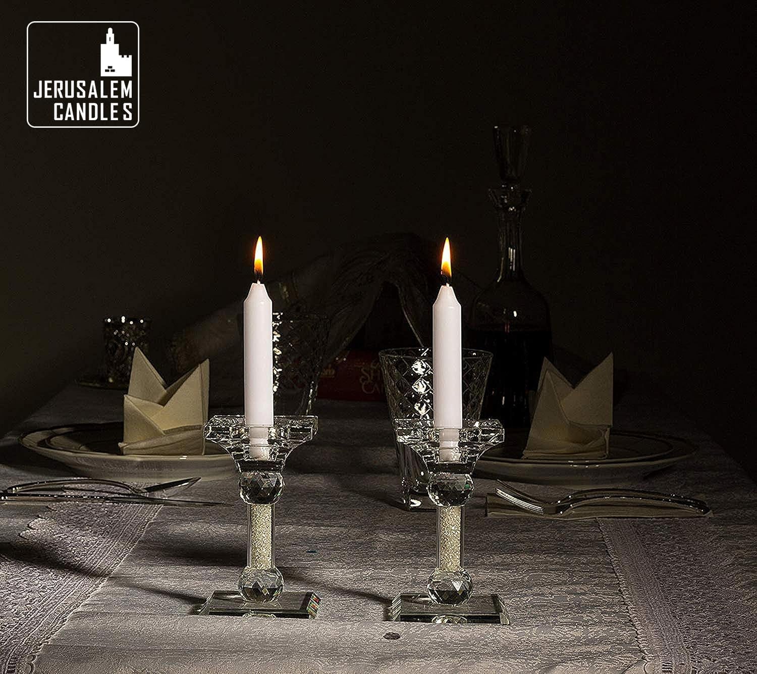 Shabbat Candles - Traditional Shabbos Candles - 3 Hour - 2-Pack X 72 Candles, (144 Candles)